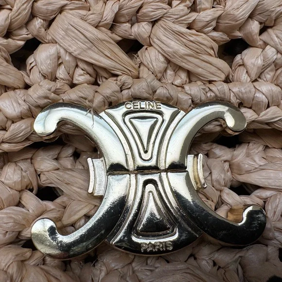 Woven straw shoulder strap purse - Picture 9 of 9